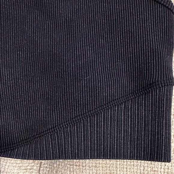 JoyLab Black Ribbed Sports Bra - Picture 5 of 5